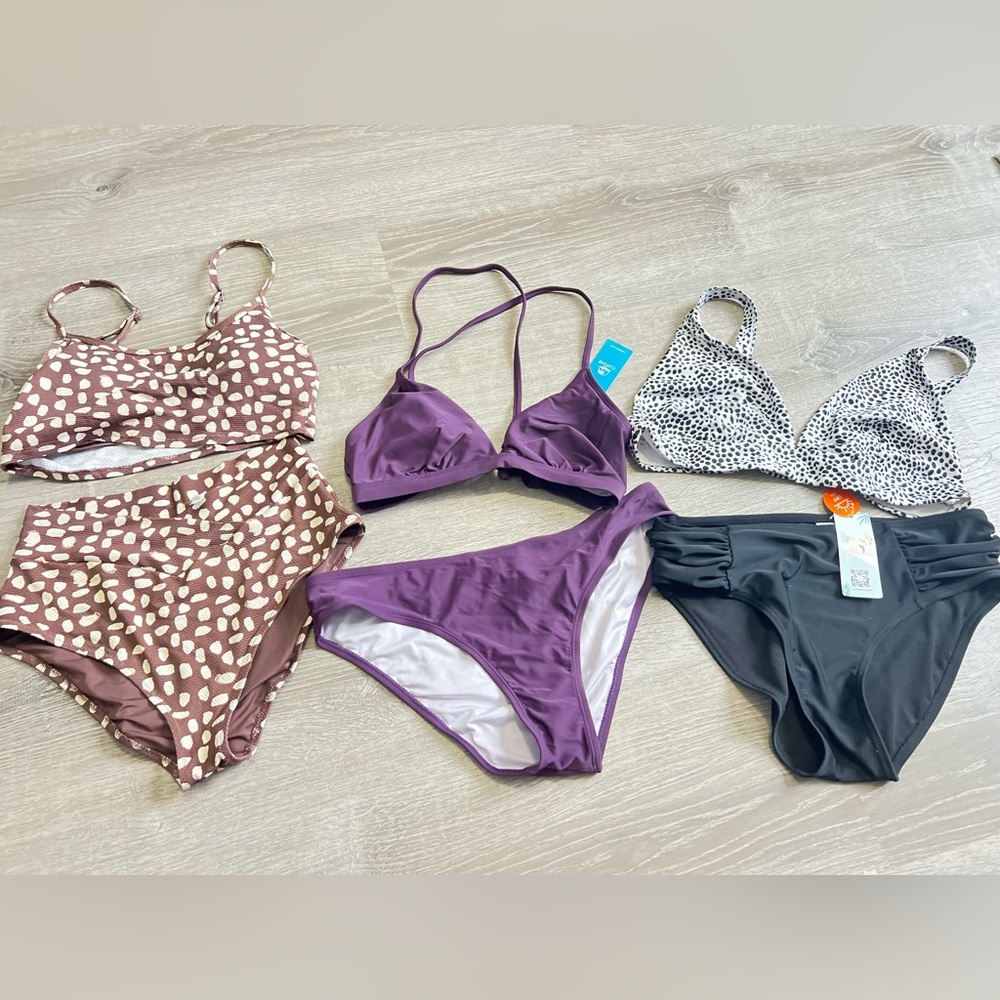 Cupshe Purple Bikini Top